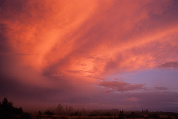 Quebec Forestville Sunset